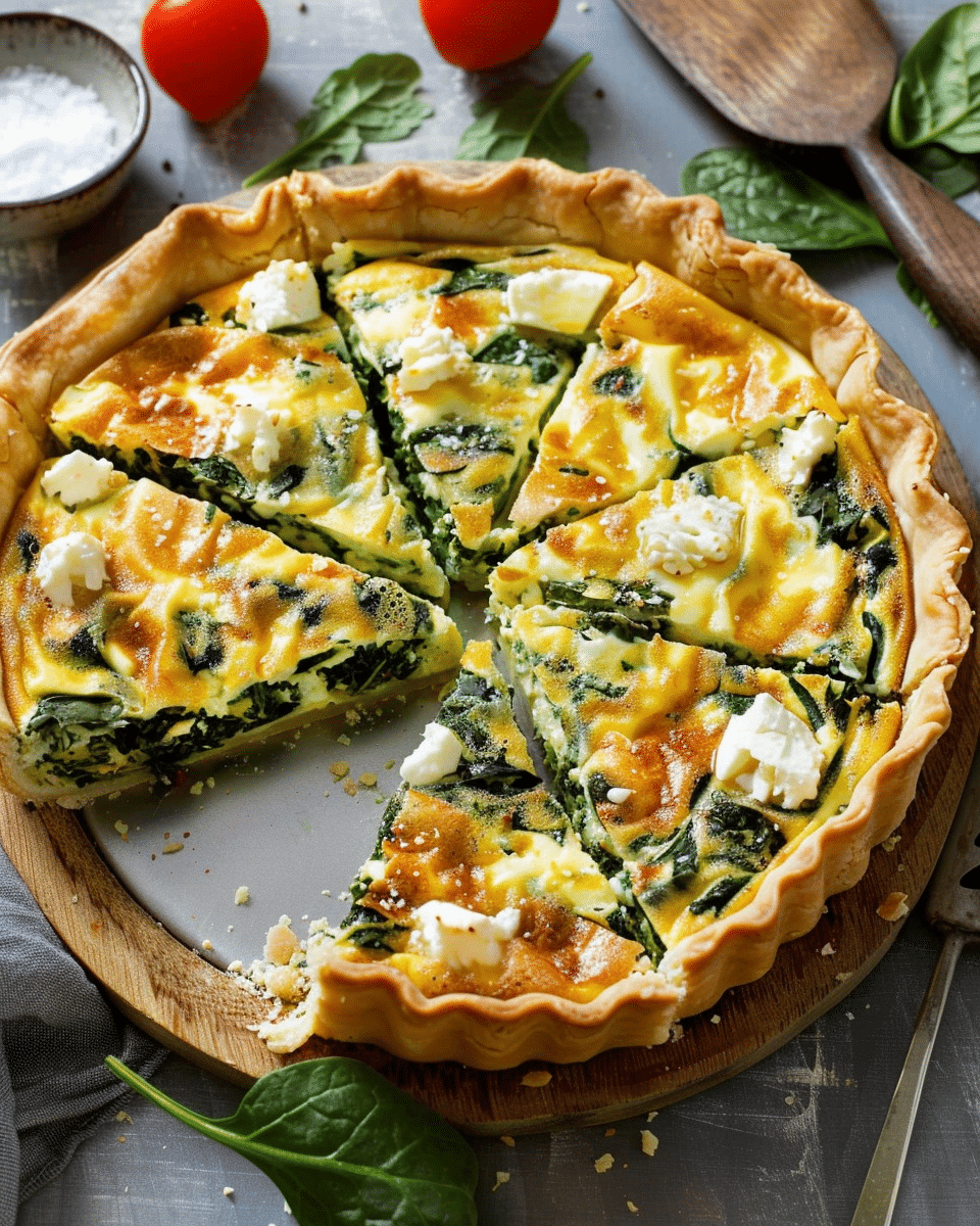 Classic Spinach Quiche Recipe