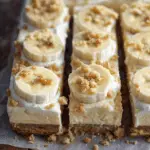Creamy Banana Cheesecake Bars