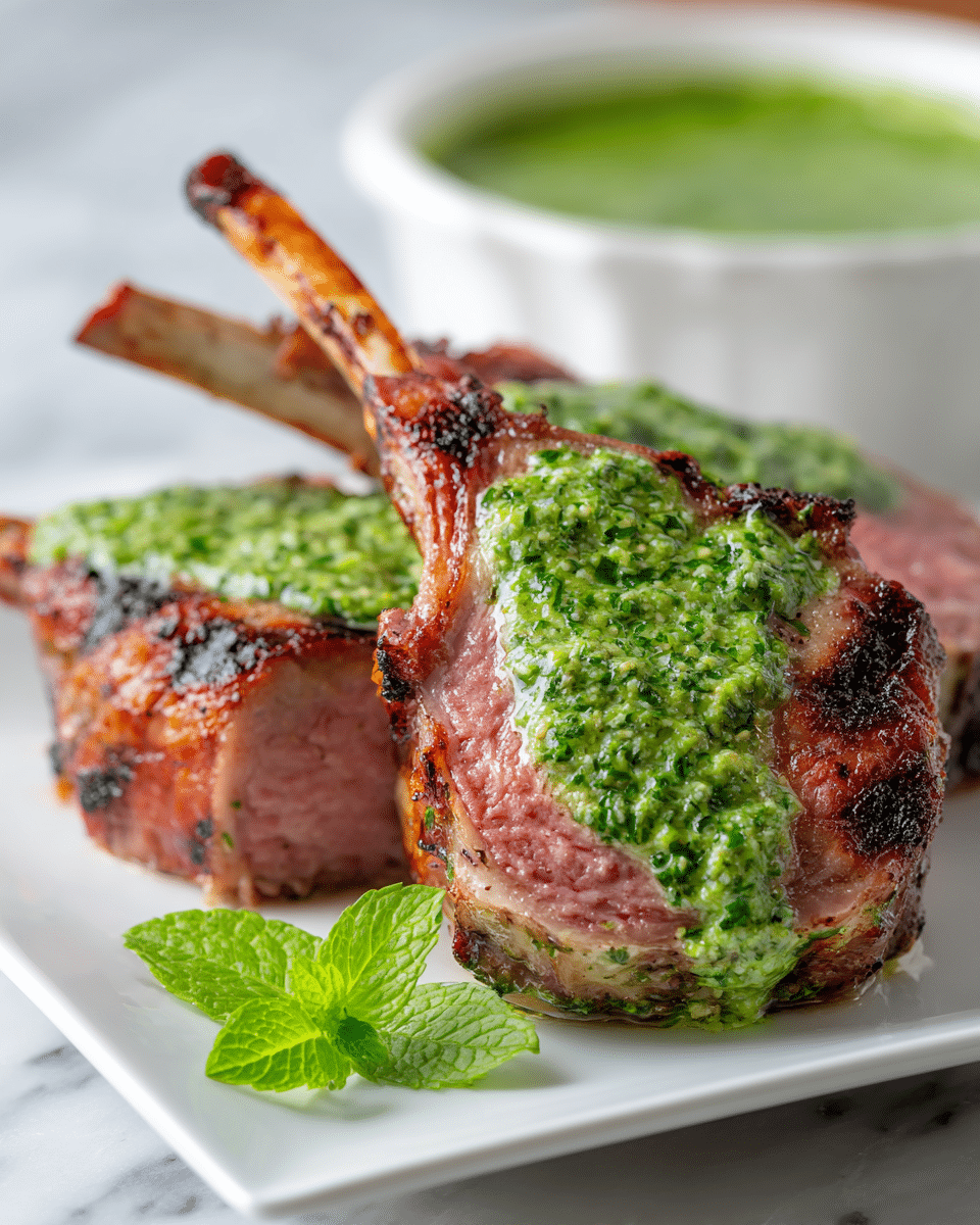 Pesto Lamb
