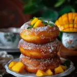 Mango Brioche Donuts
