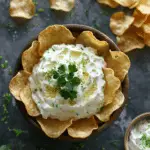 Shamrock Chips with Pot o' Gold Dip