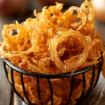 Crispy Frizzled Onions from Scratch
