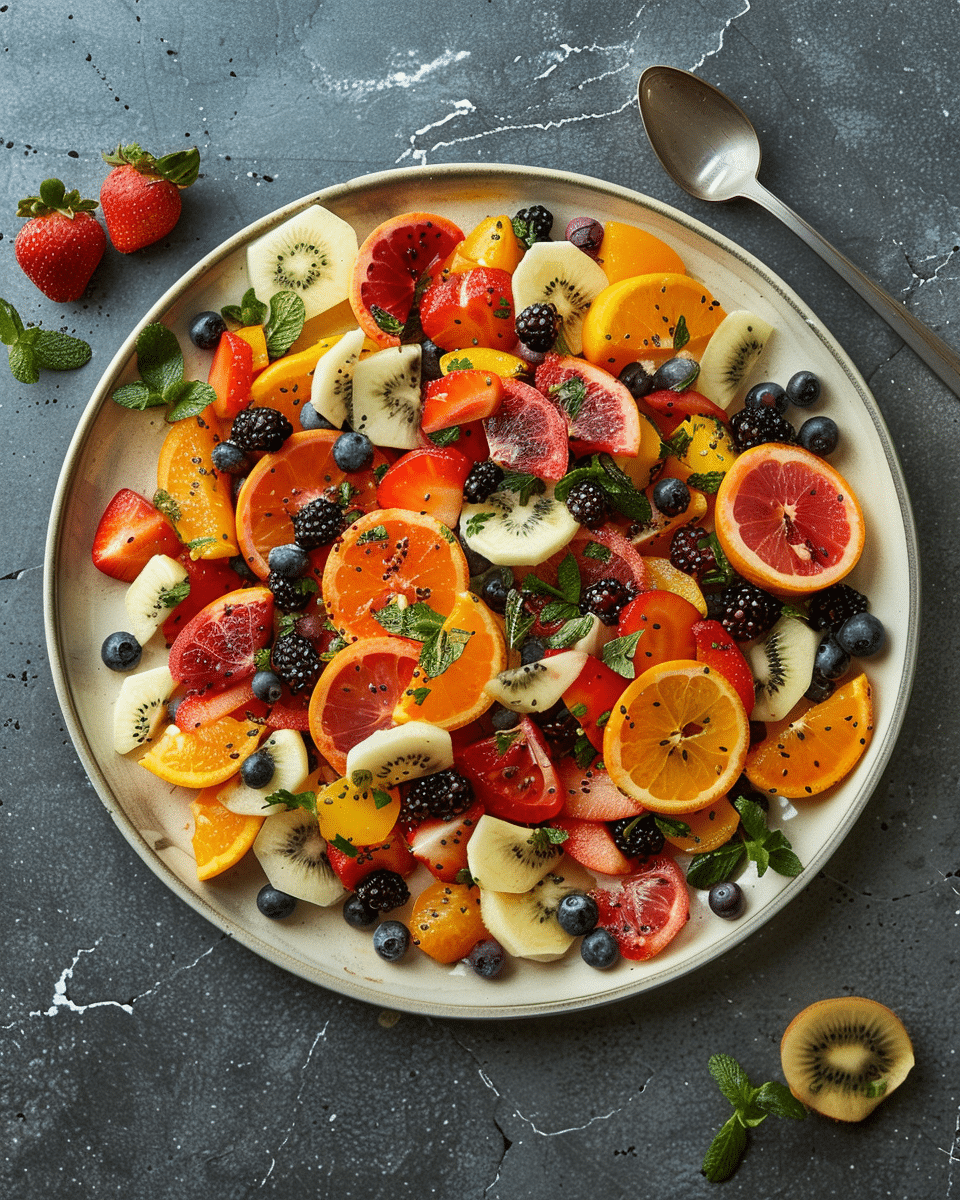Griddled Fruit Salad