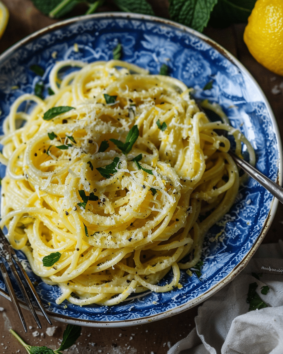 Lemon Butter Pasta Sauce