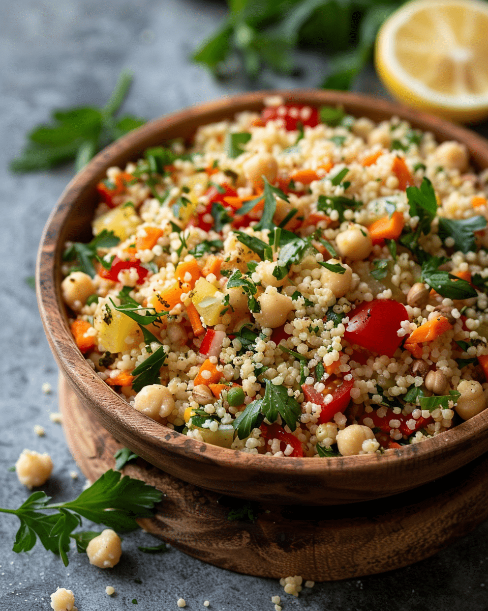 Vegan Couscous Salad