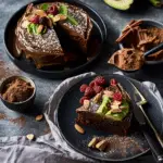 Banana, Avocado and Cacao Cake