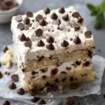 Cannoli Poke Cake