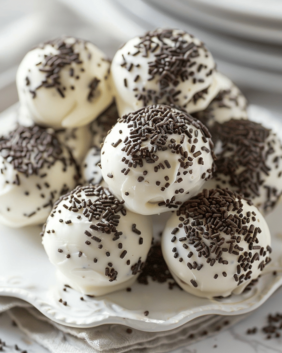 Easy No Bake Oreo Truffles