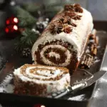Gingerbread Roll Cake