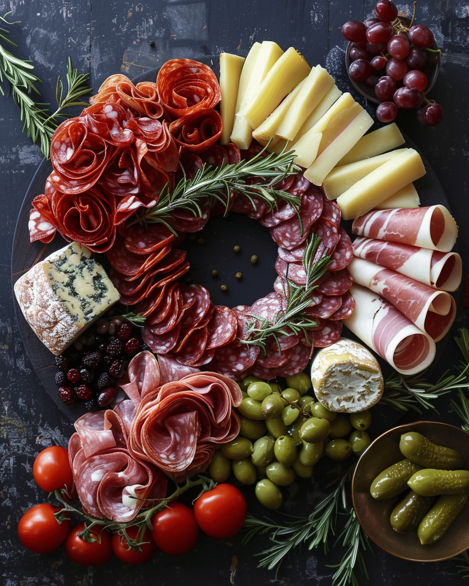 Charcuterie Wreath