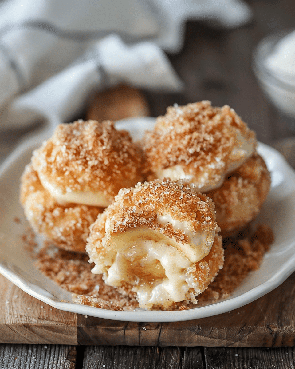 Churro Apple Pie Bombs