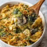 Broccoli Casserole with Mushrooms