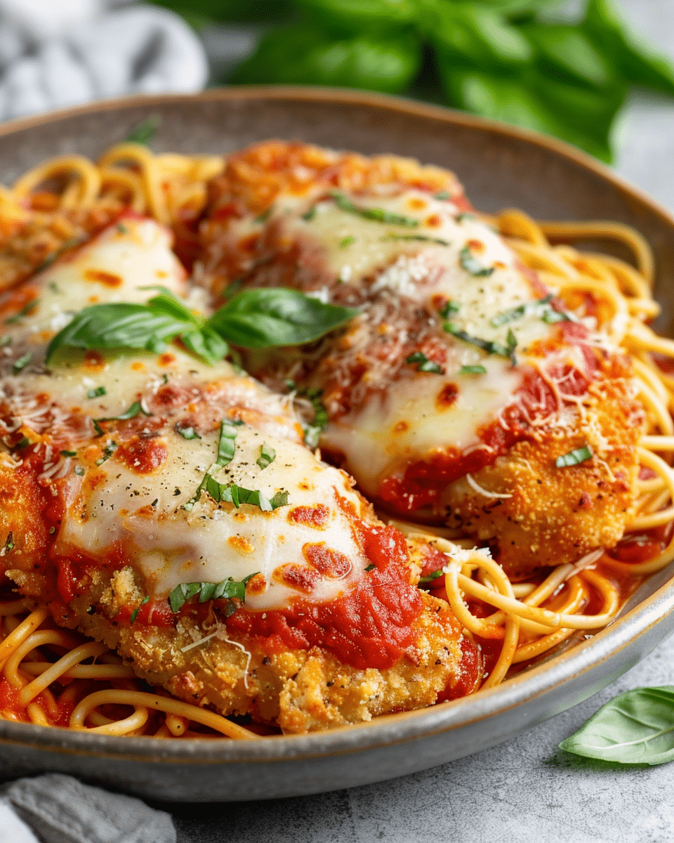 Crispy Air Fryer Chicken Parmesan