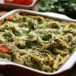 Pesto Chicken Pasta Bake