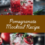 Pomegranate Mocktail Recipe