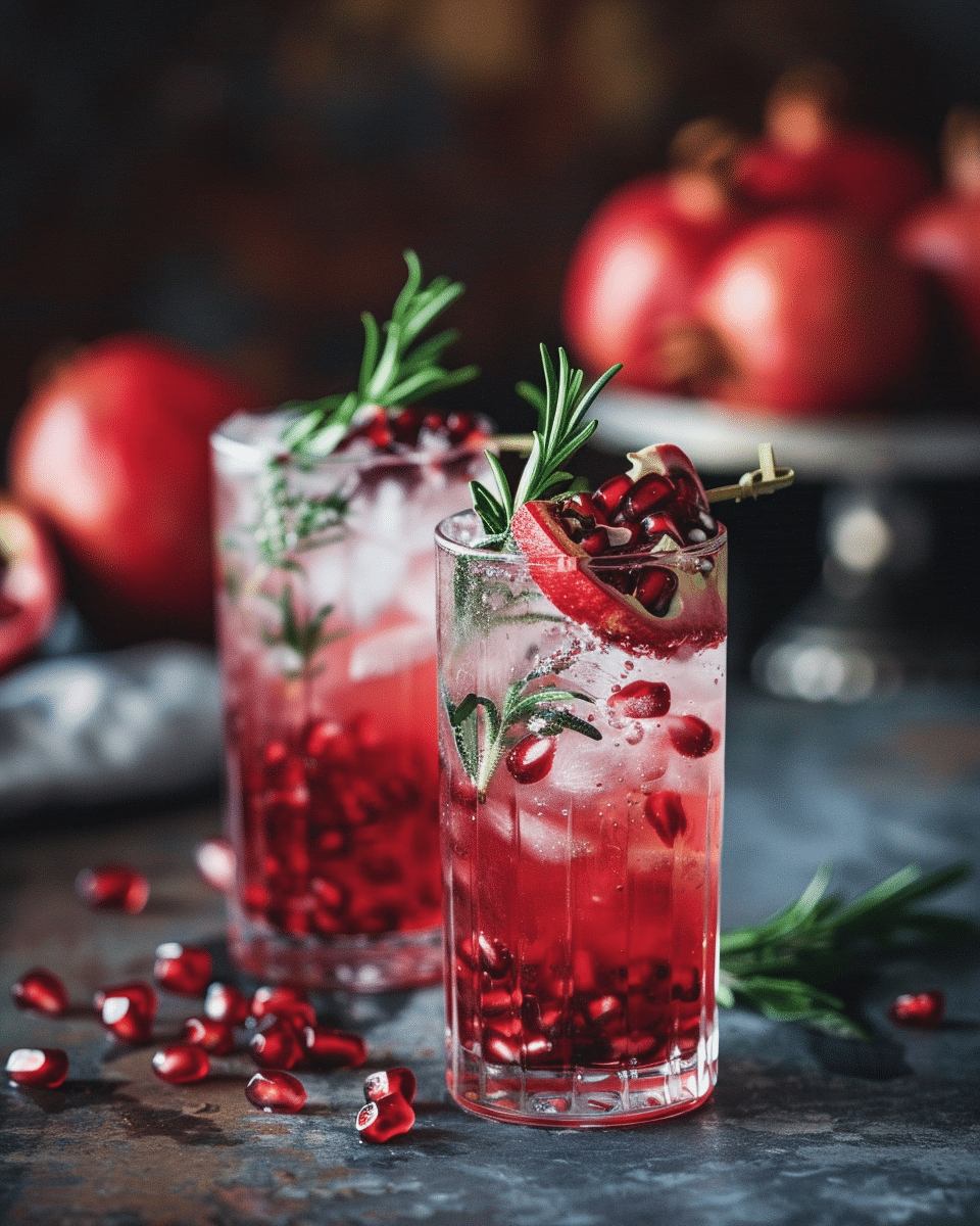 Pomegranate Mocktail Recipe