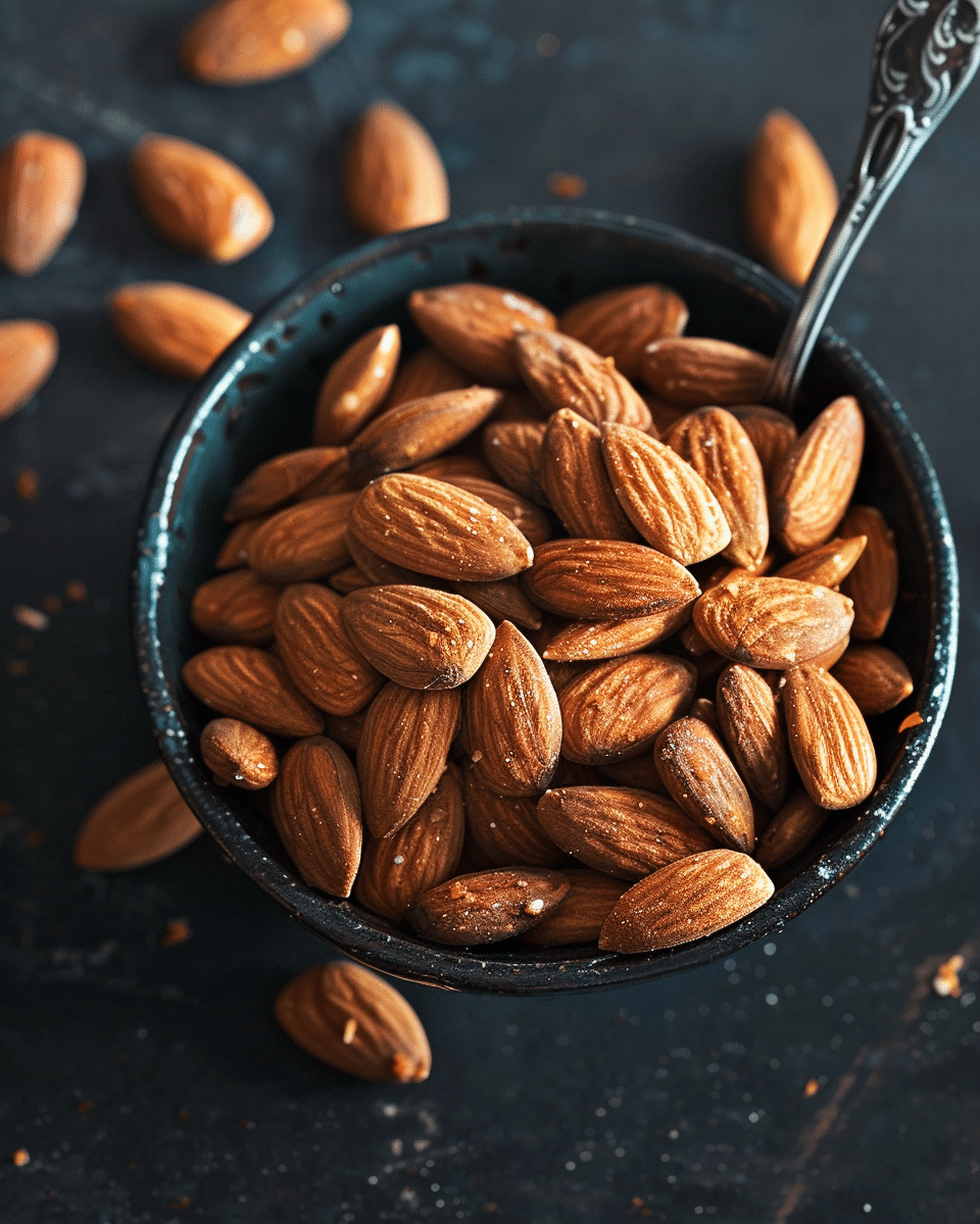 Spicy Roasted Almonds