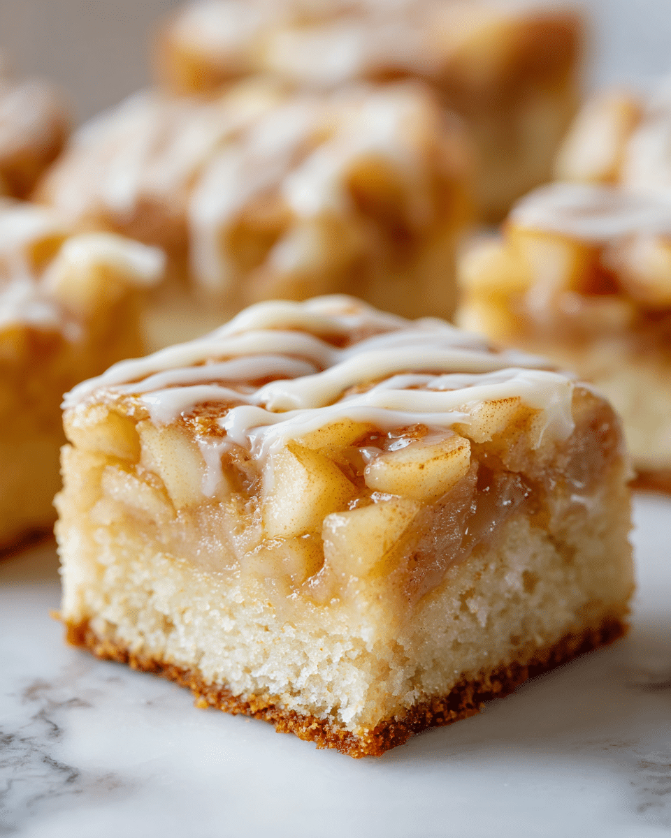 Apple Bars with Butter