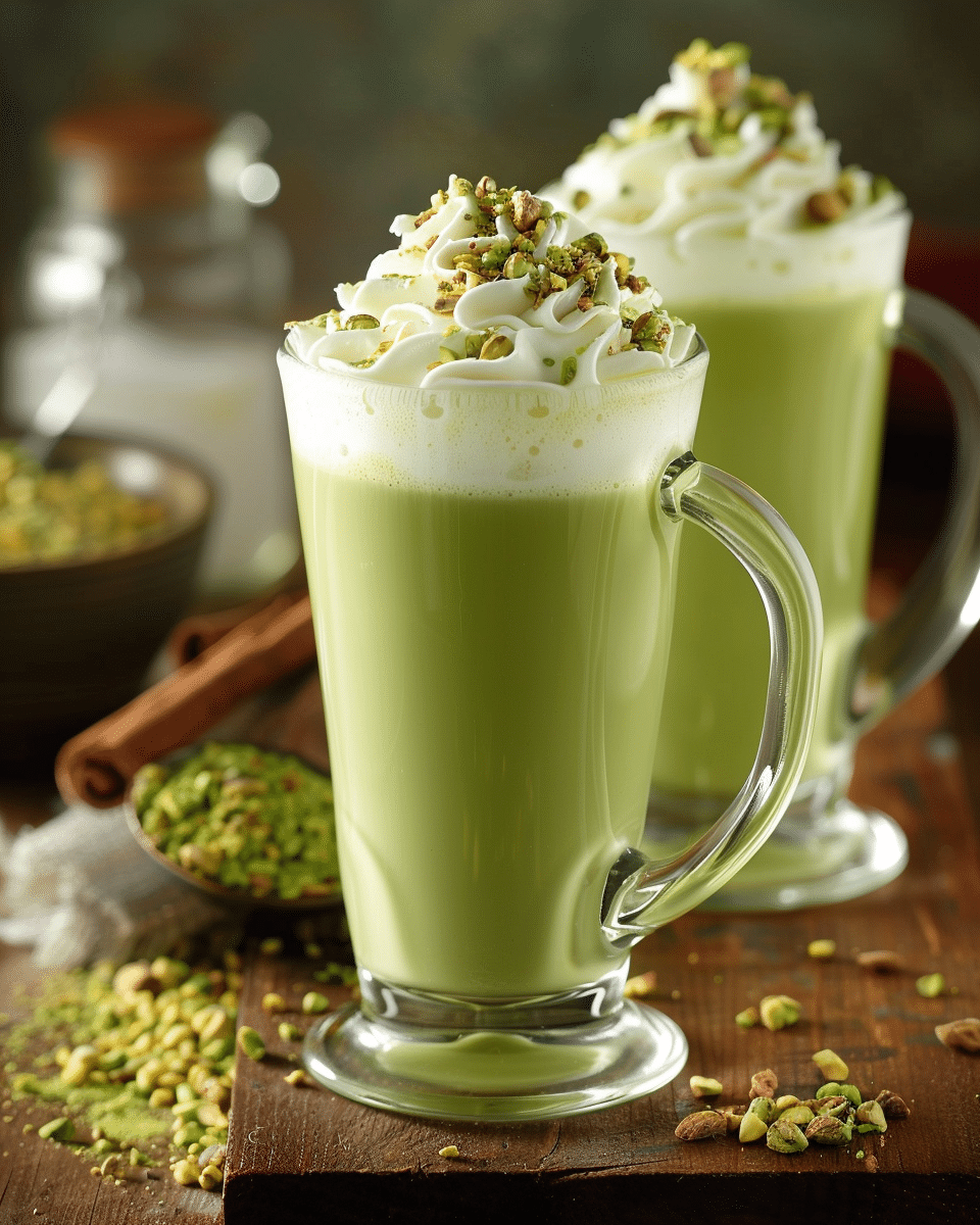 Pistachio Latte Recipe