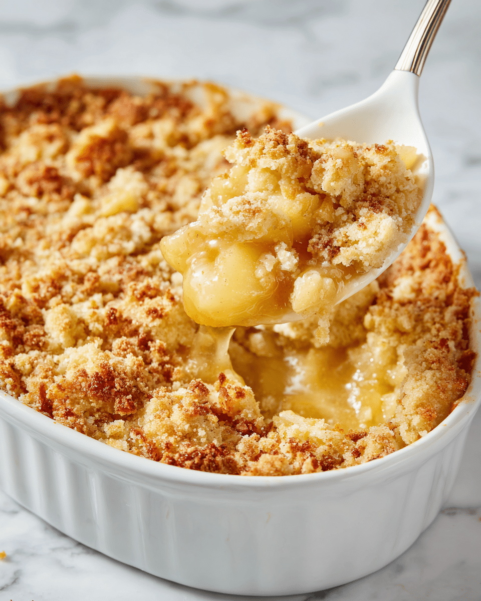 Crumbly Apple Dessert