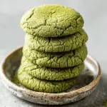 Matcha Butter Cookies