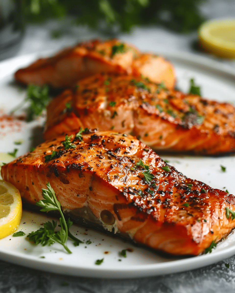 Air Fryer Salmon Fillets