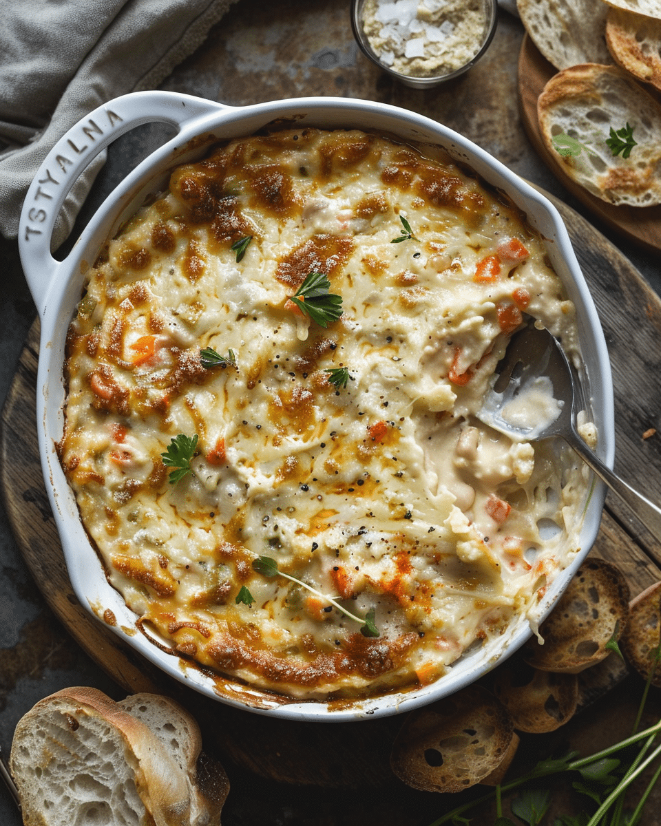 Butter Bean Dip with Giardiniera