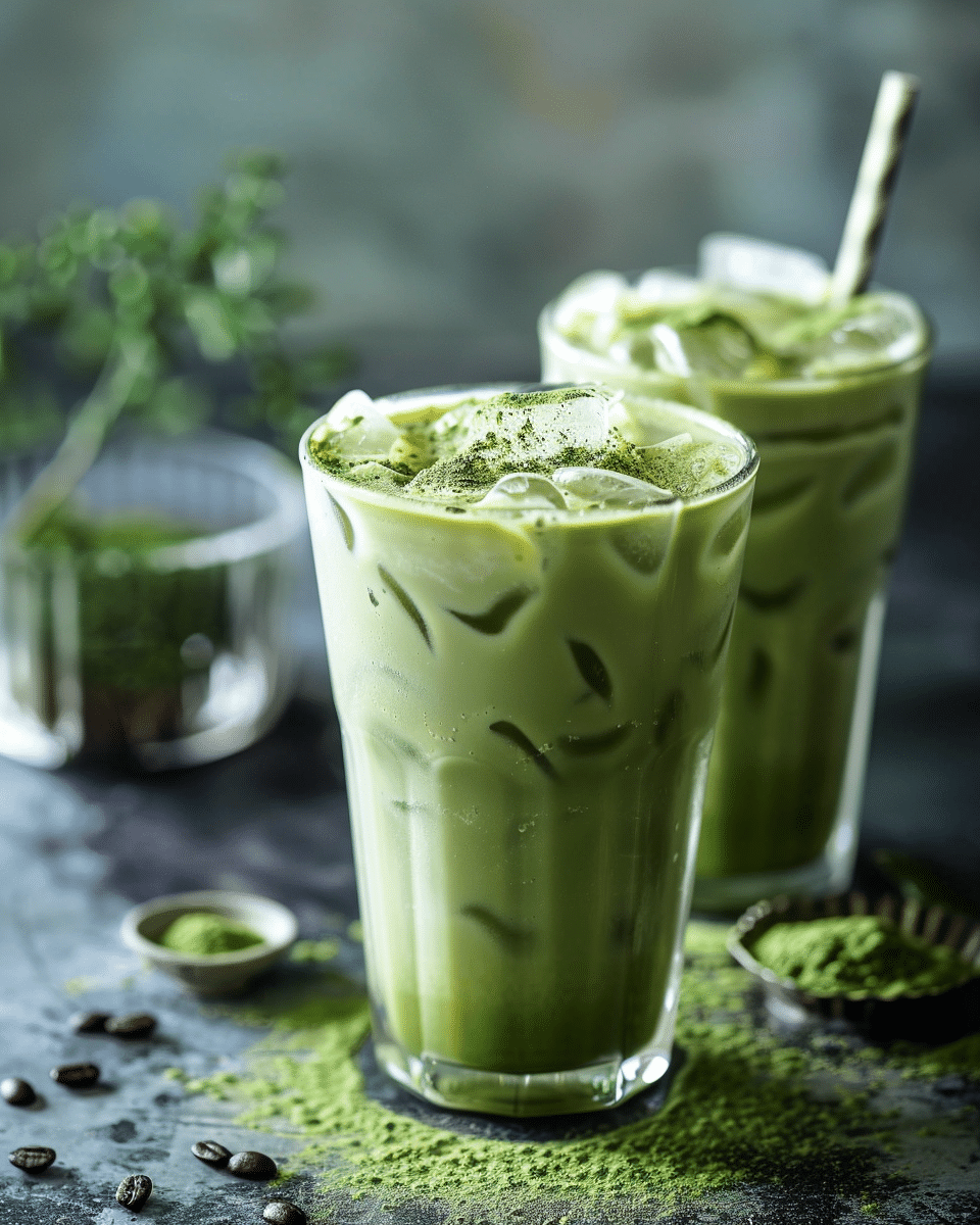 Iced Matcha Latte