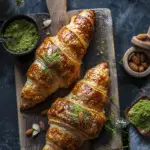 Matcha Almond Croissant