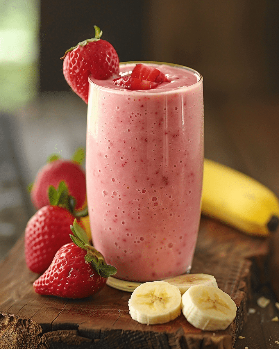 Strawberry Banana Smoothie