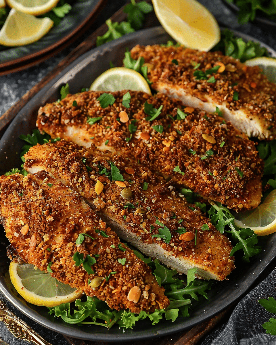 Almond Crusted Chicken