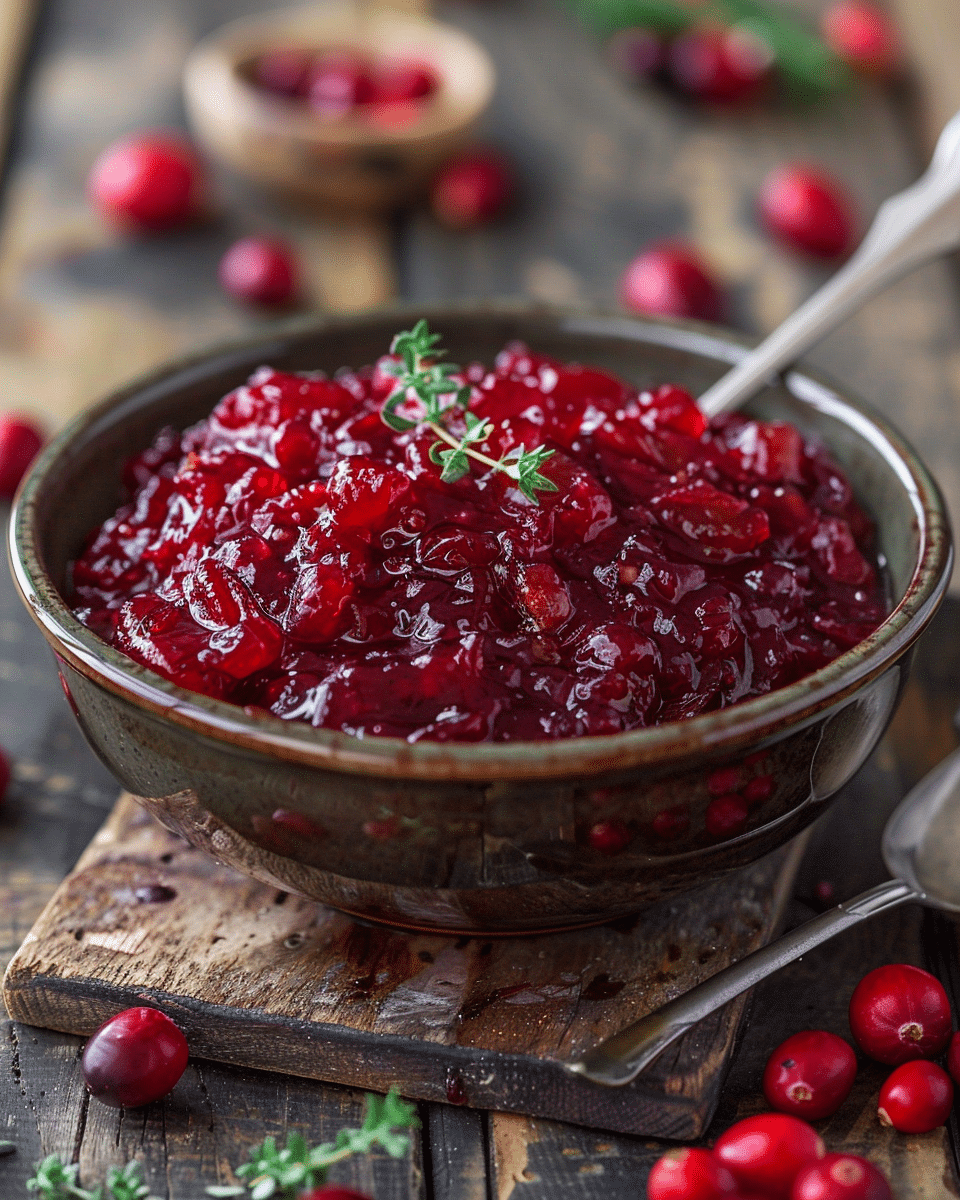 Cranberry Orange Sauce Recipe