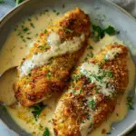 Crispy Dill Pickle Parmesan Chicken