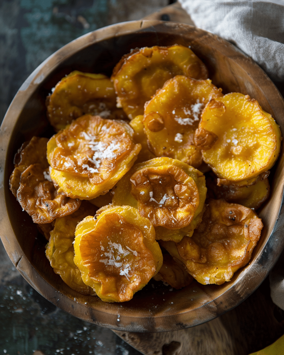 Crispy Tostones