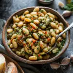 Red Pesto Butter Beans
