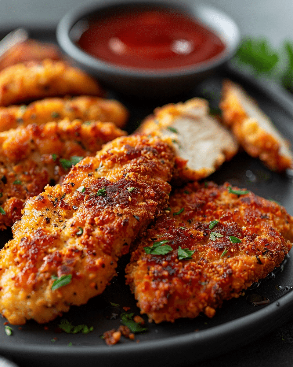 Air Fryer Chicken Cutlets