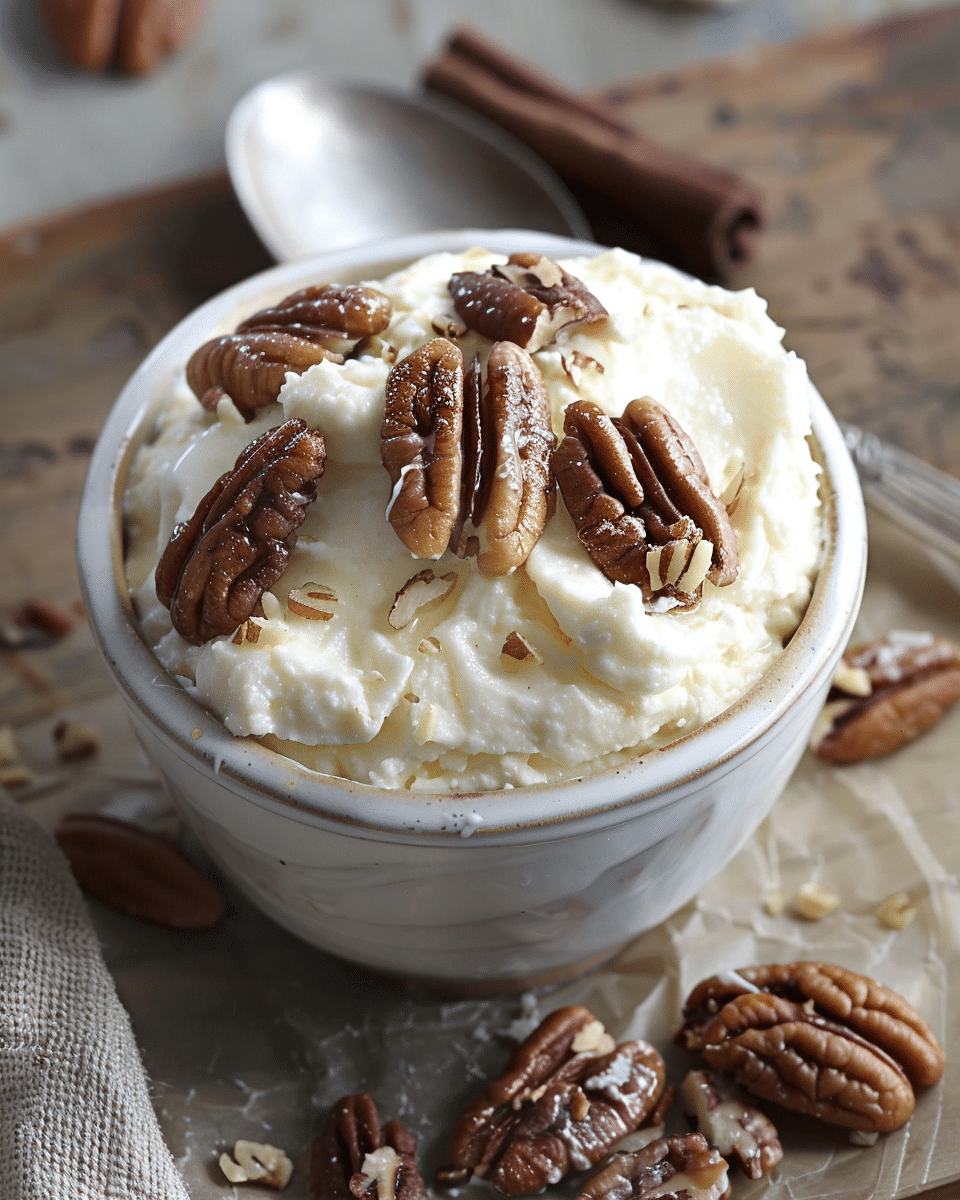 15-Minute Whipped Brie Cheese with Sticky Pecans