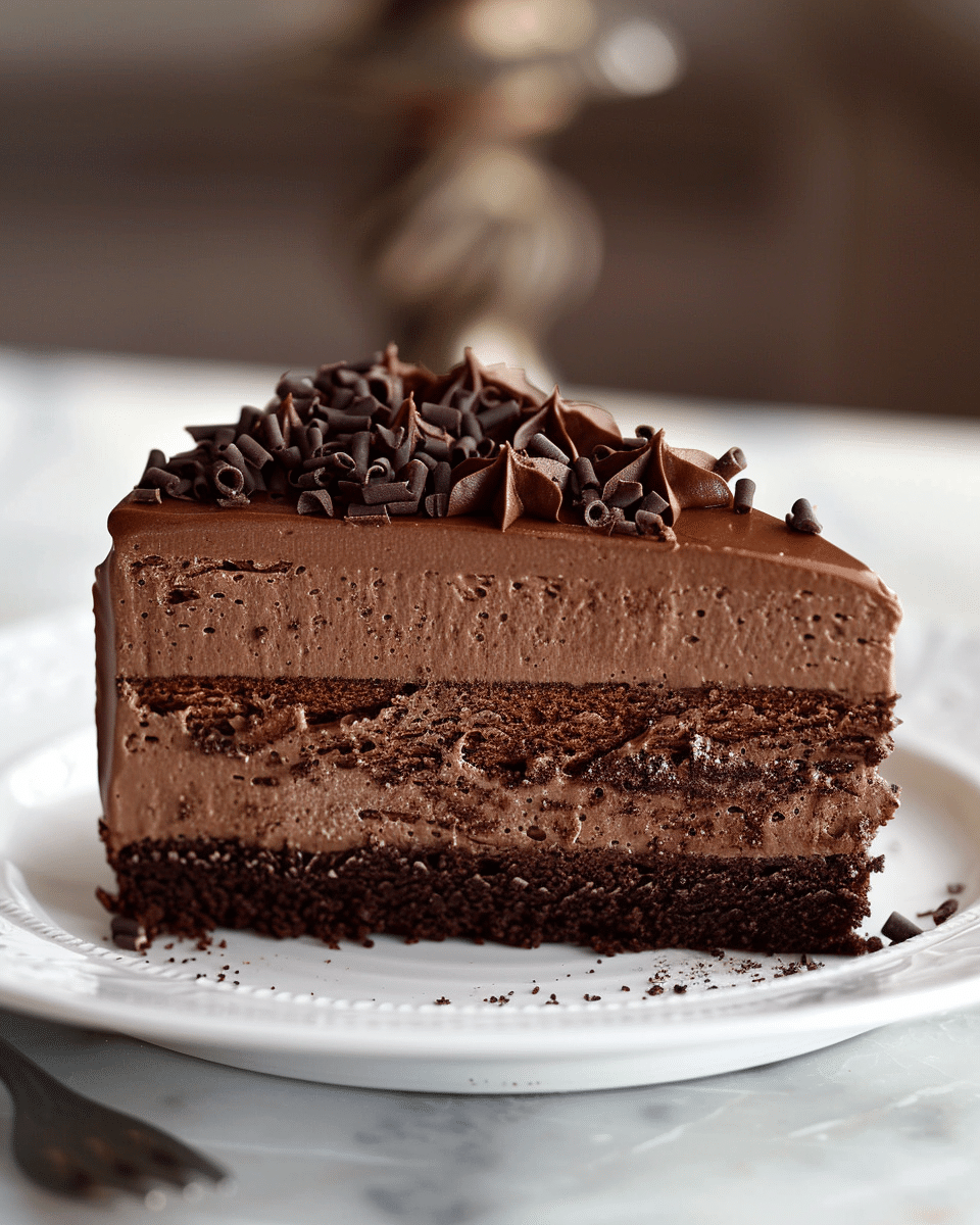 Chocolate Mousse Cake