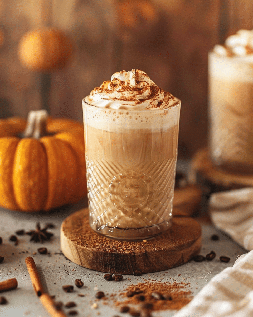 Iced Pumpkin Spice Latte