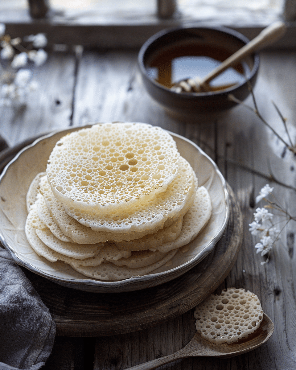 Korean Rice Cakes with Honey