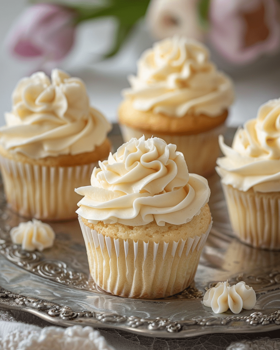 Mini Vanilla Cupcakes