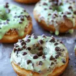 Mint Chip Donuts