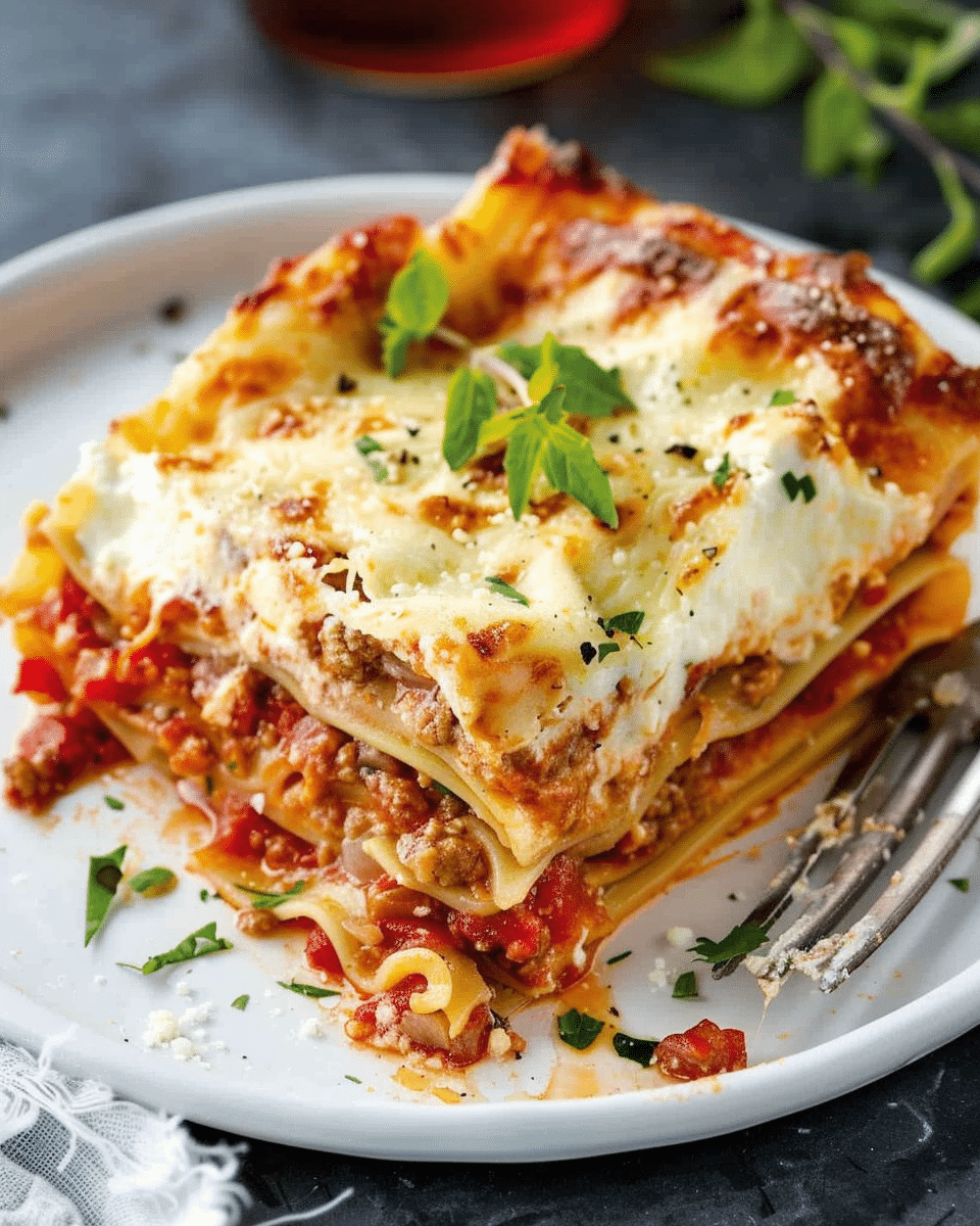 Sour Cream Lasagna Recipe