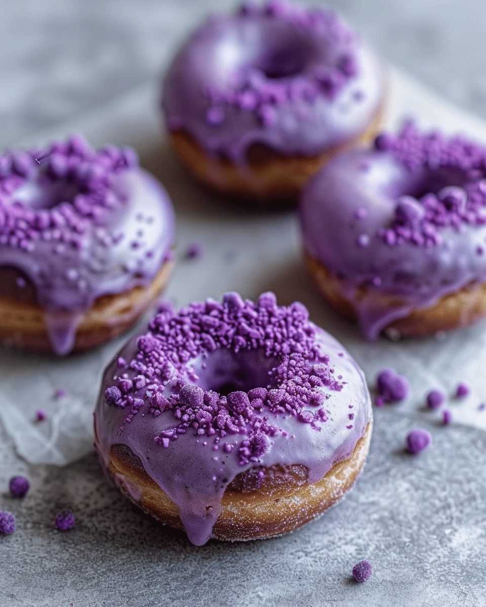 Ube Donuts