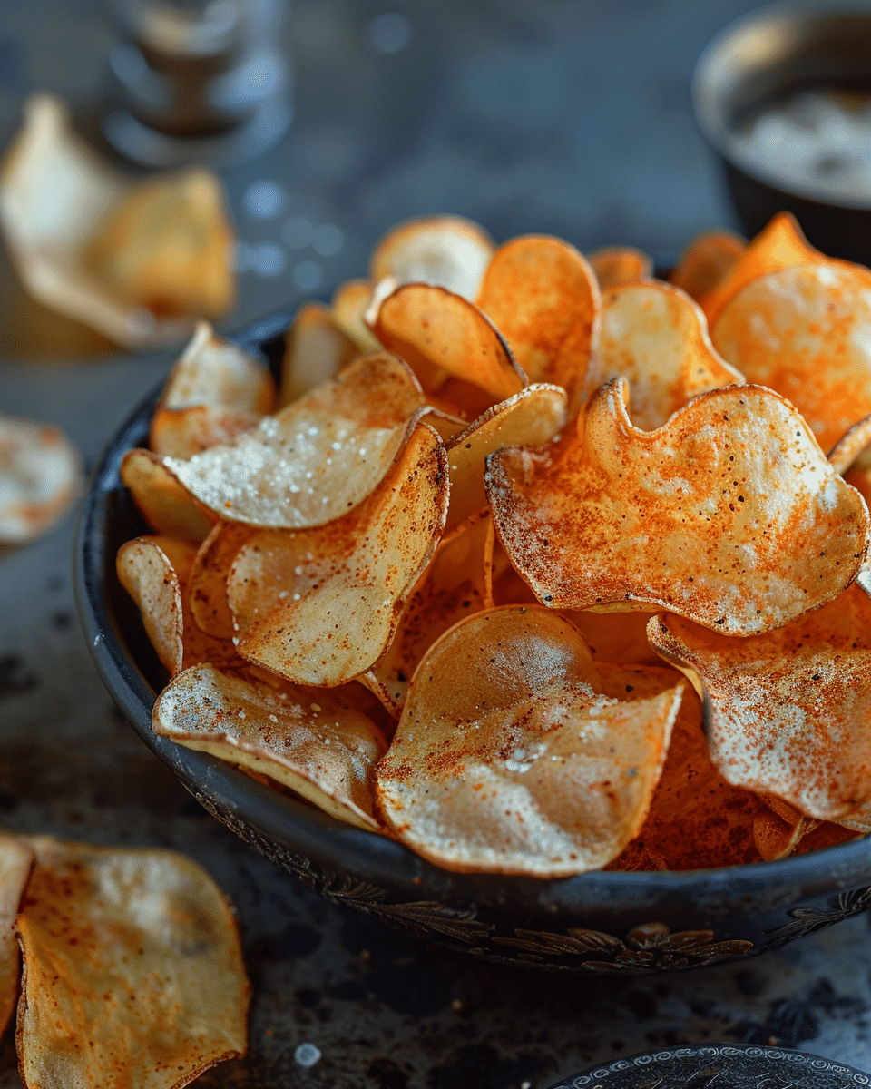 Oven Baked Potato Chips