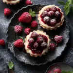 Jelly & Goat Cheese Puff Pastry Tartlets