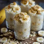 Banana Cream Pie Overnight Oats