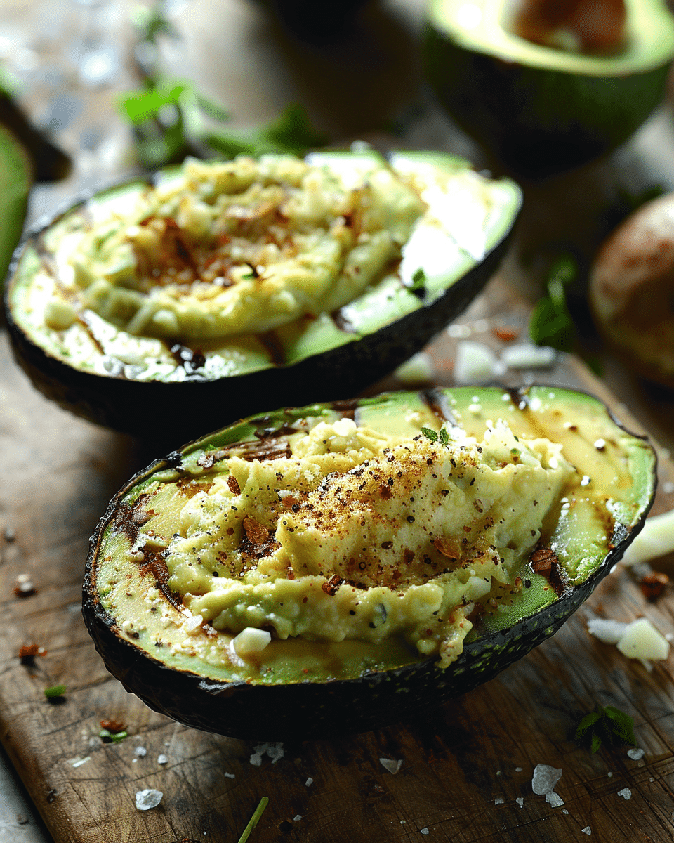 Grilled Stuffed Avocado