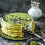 Matcha Crepe Cake