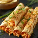 Buffalo Chicken Taquitos